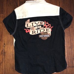 Official Harley Davidson button down shirt